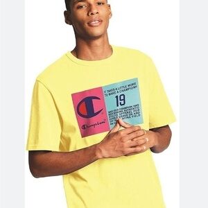 Champion Heritage Jock tag logo graphic t-shirt. Men’s size small.